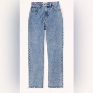 Abercrombie 90s Ultra High Rise Straight Jean Sz 26